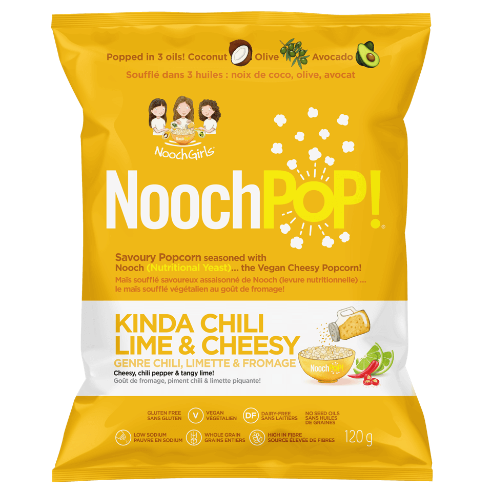 NoochPOP - Nutritional Yeast Popcorn